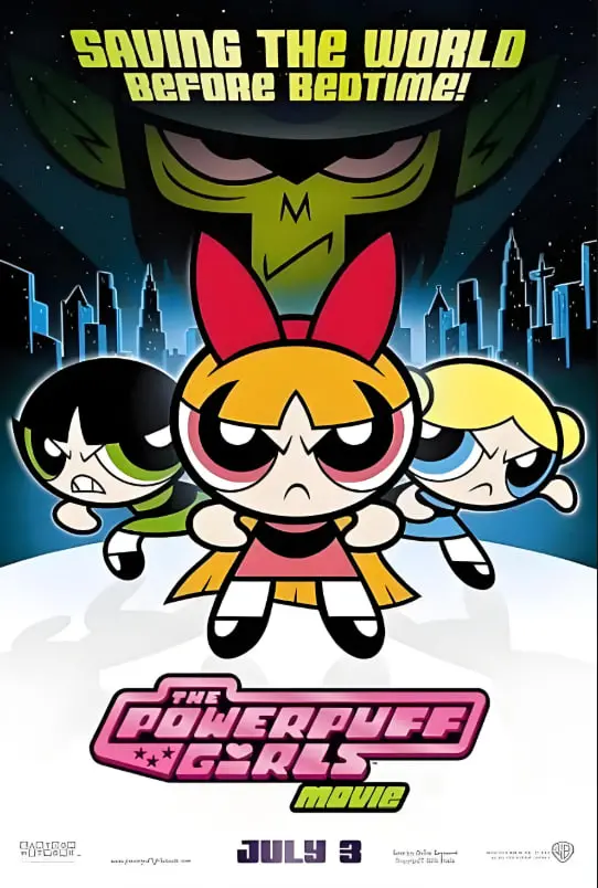 飞天小女警剧场版：正义与友情！看花花、泡泡、毛毛如何拯救小镇村！